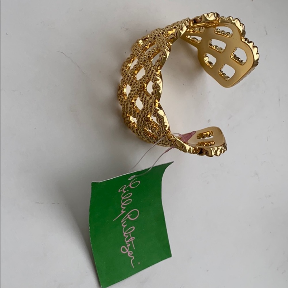Lilly Pulitzer Gold Bangle